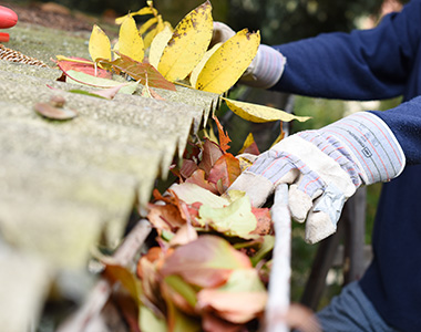 高所の詰まりでも綺麗に 掃除お任せください